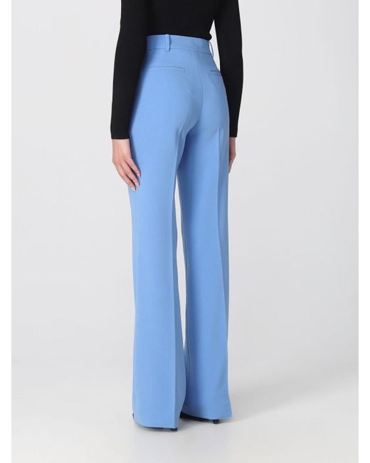 Pantalones de vestir rectos Michael Kors de color Blue