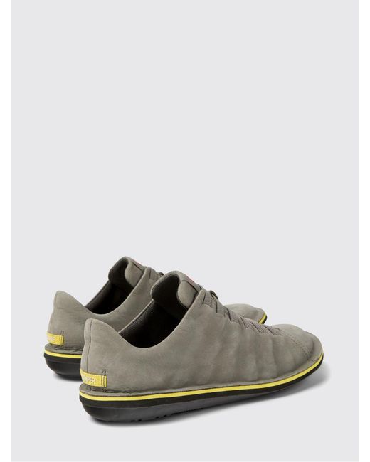 Camper White Beetle Nubuck Sneakers for men