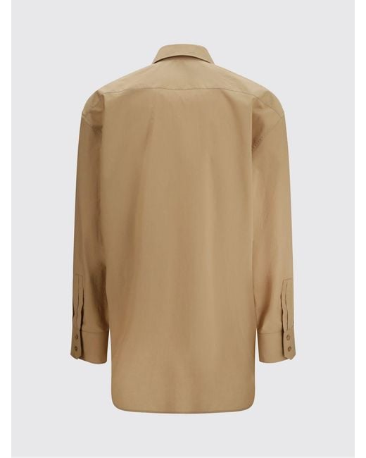 Saint Laurent Natural Cotton Shirt