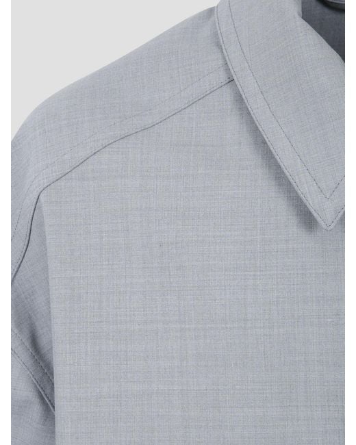 Dries Van Noten Gray Jacket for men