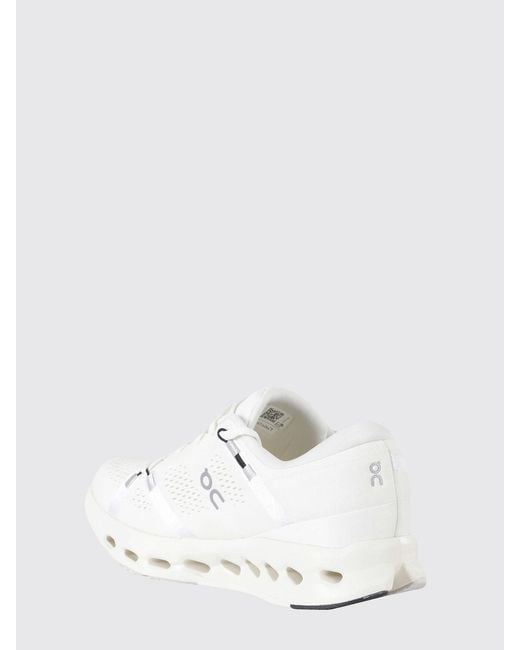 On Shoes White Cloudsurfer 2 Wide Mesh Sneakers On for men