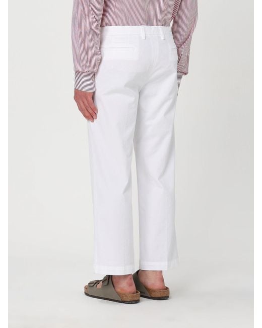 Pantalone di Re-hash in White