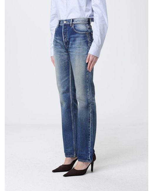 Saint Laurent Blue Slim Fit Denim Jeans