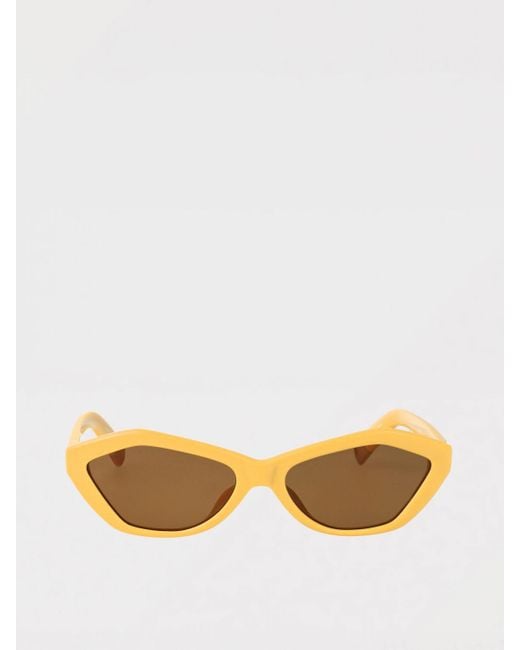 Jacquemus Natural Jac42C7Sun Bambino Diamond Acetate Sunglasses