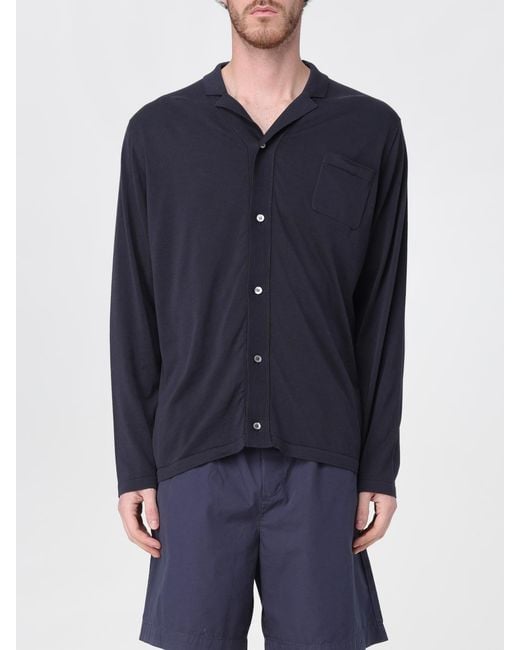 Drumohr Blue Shirt for men