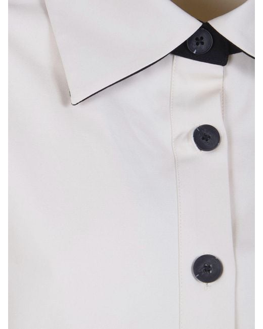 Camisa De Algodón Entire studios de color White