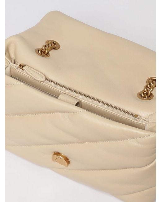 Pinko Natural Love Bag Puff Classic Matelassé Nappa Bag