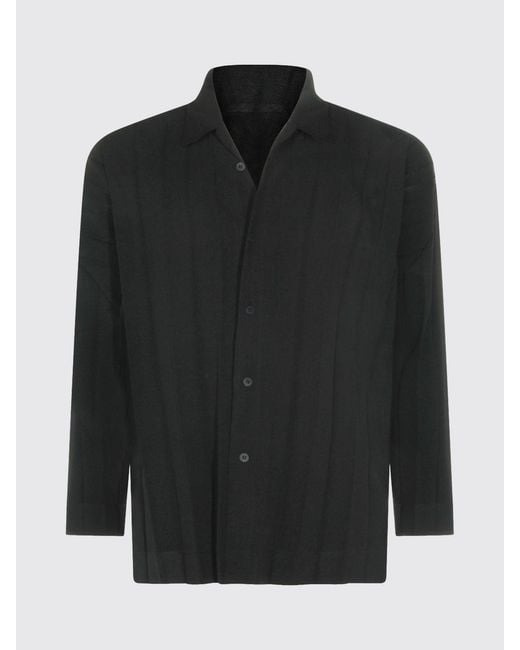 Homme Plissé Issey Miyake Black Shirt for men