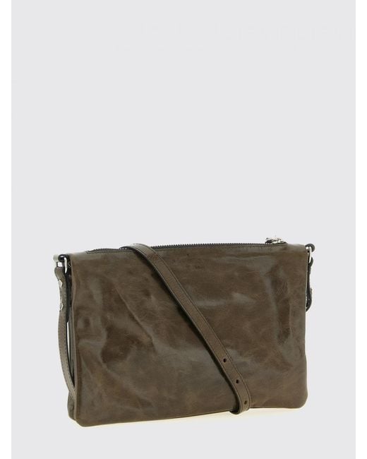Isabel Marant Gray Winna Duo Leather Bag