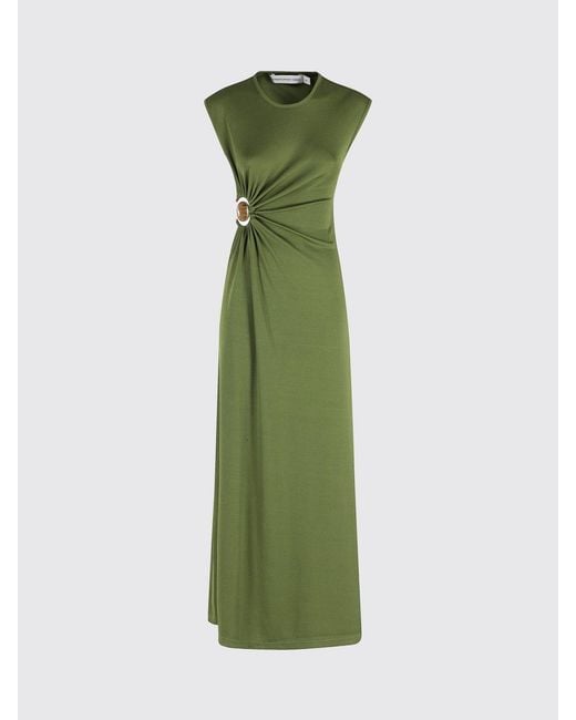 Christopher Esber Green Long Jersey Dress