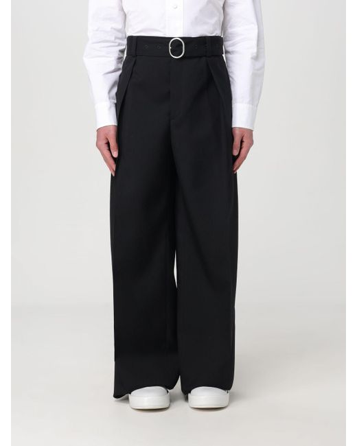 Pantalone di Jil Sander in Black da Uomo