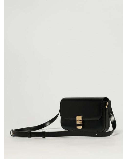 A.P.C. Black Umhängetasche Damen