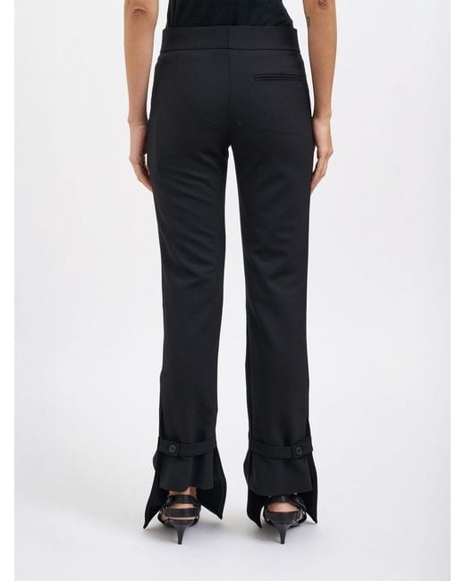 Courreges Black CourrÈ Ges Pants