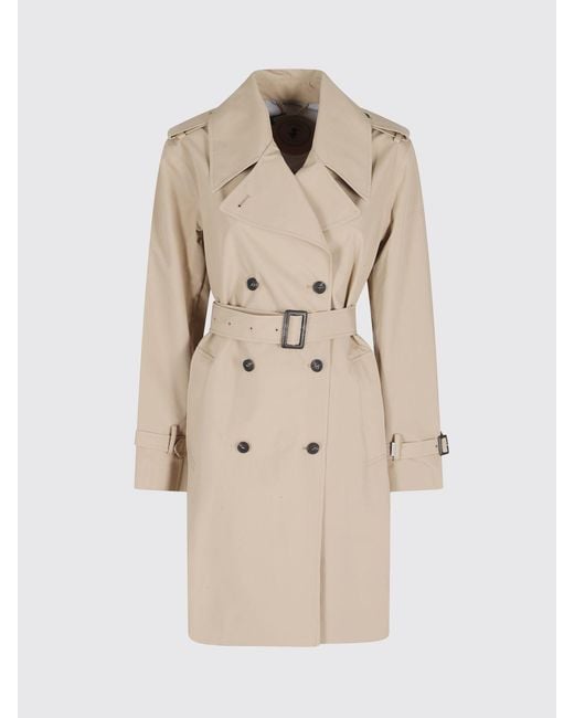 Save The Duck Natural Talya Double-Breasted Trench Coat