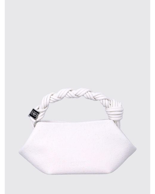 Ganni White Handbag
