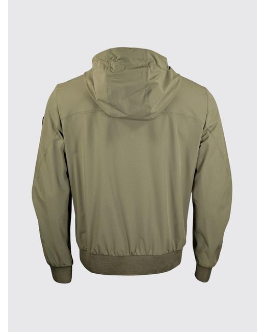 Peuterey Green Uyapo Nylon Hooded Jacket for men