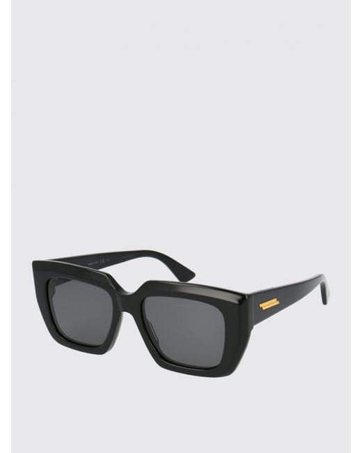 Lunettes De Soleil Femme Bottega Veneta en coloris Gray
