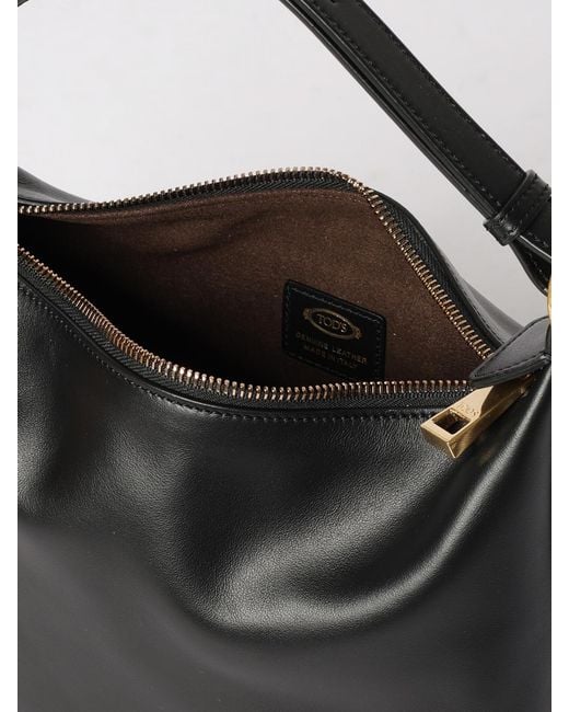 Tod's Black Gmt Leather Bag