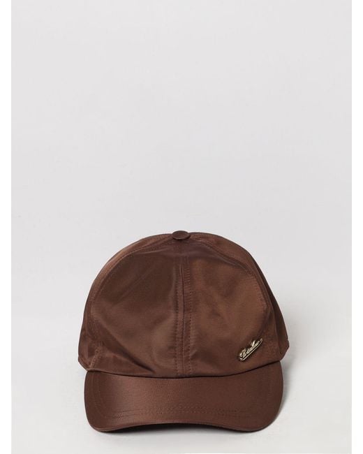 Borsalino Brown Hat for men