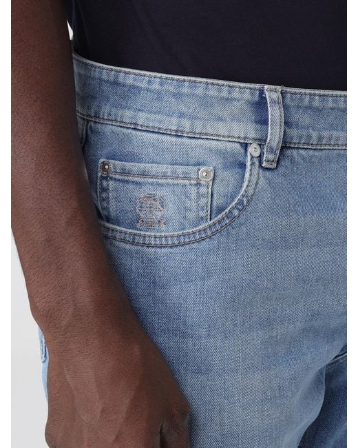 Brunello Cucinelli Blue Jeans for men