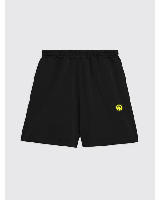 Barrow Green Cotton Sport Shorts