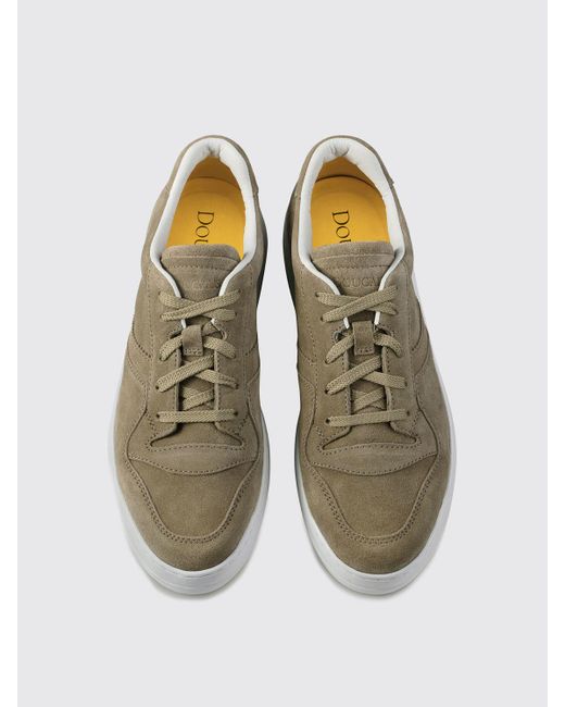 Sneakers in pelle scamosciata di Doucal's in Brown da Uomo