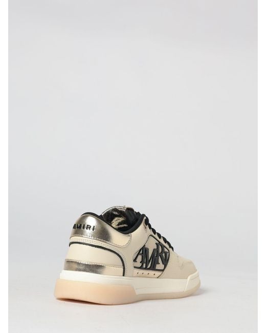 Amiri Natural Classic Low Grained Leather Sneakers for men
