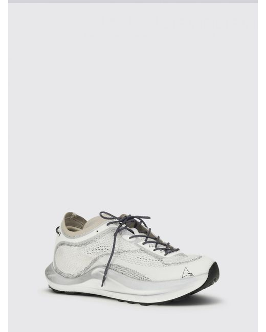 Roa White Sella Lite Recycled Polyester Blend Sneakers for men