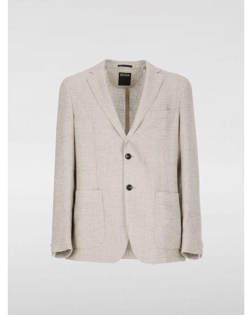 Zegna Jacke Herren in Natural für Herren