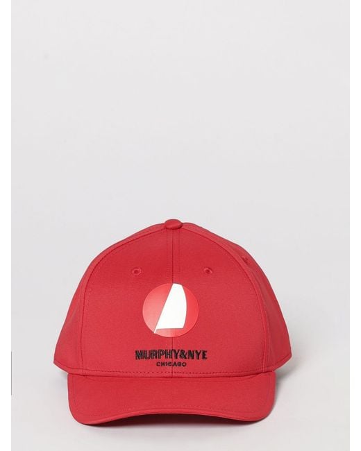 Murphy & Nye Red Baseball Cap for men