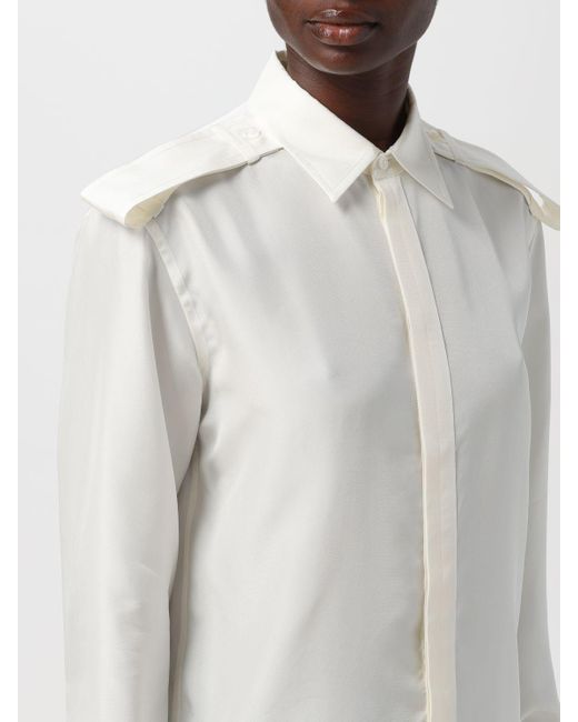 Camisa Burberry de color White