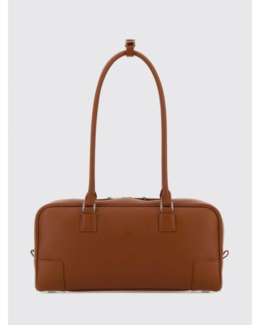 Loewe White Amazona Leather Bag