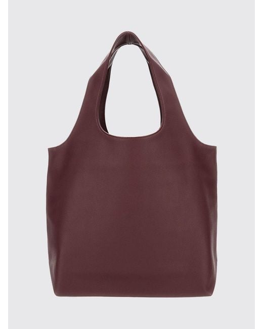 A.P.C. Purple Ninon Recycled Leather Shoulder Bag