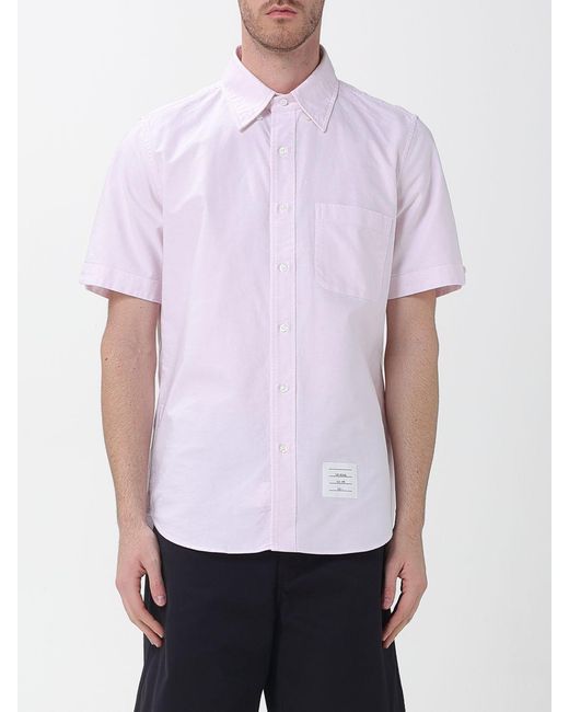 Thom Browne White Cotton Shirt for men