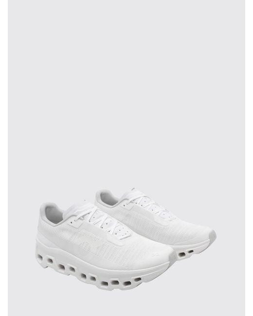 On Shoes White Cloudmonster Void Mesh Sneakers On for men
