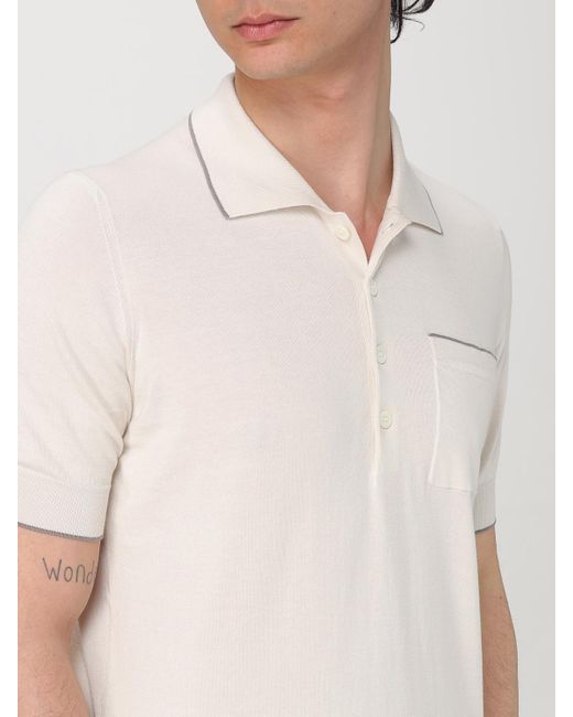 Brunello Cucinelli T-Shirt Herren in White für Herren