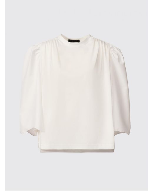 Fabiana Filippi White Cotton Top