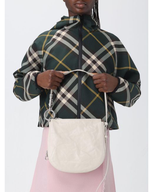 Burberry White Shoulder Bag
