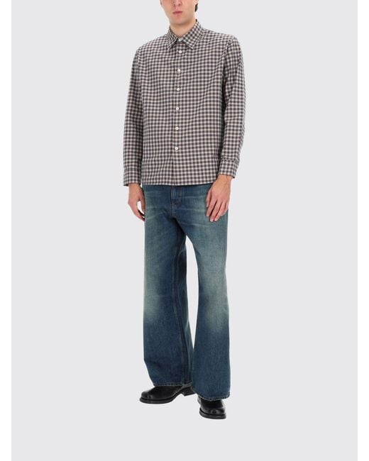 sunflower Blue Denim Wide Leg Jeans for men