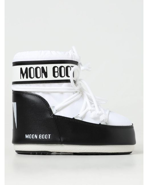 Zapatos Moon Boot de hombre de color White