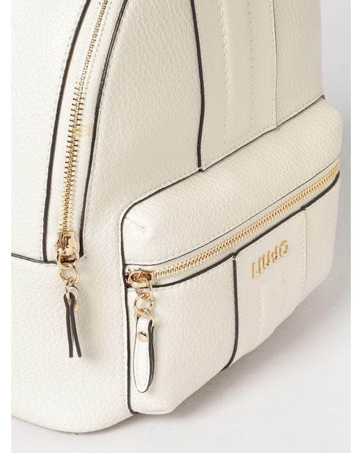 Liu Jo Natural Faux Leather Backpack