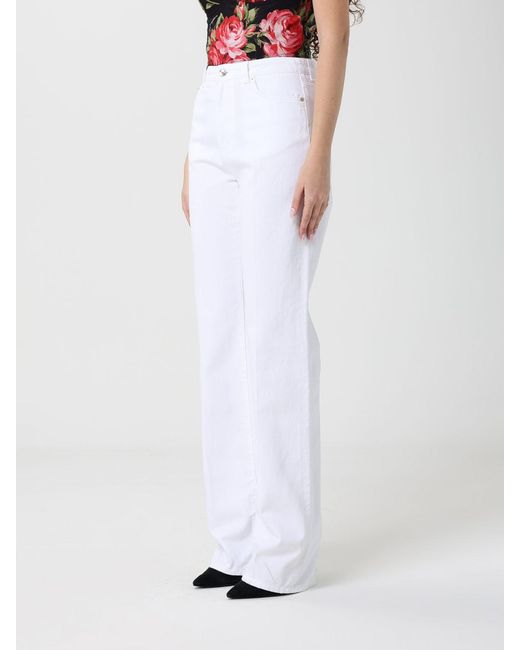 Dolce & Gabbana White Dolce &Amp Gabbana Five-Pocket Jeans