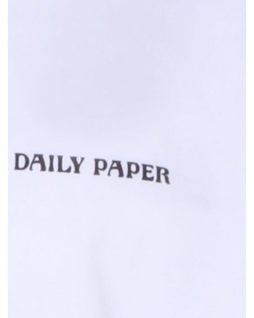Daily Paper White Printed Cotton T-Shirt for men