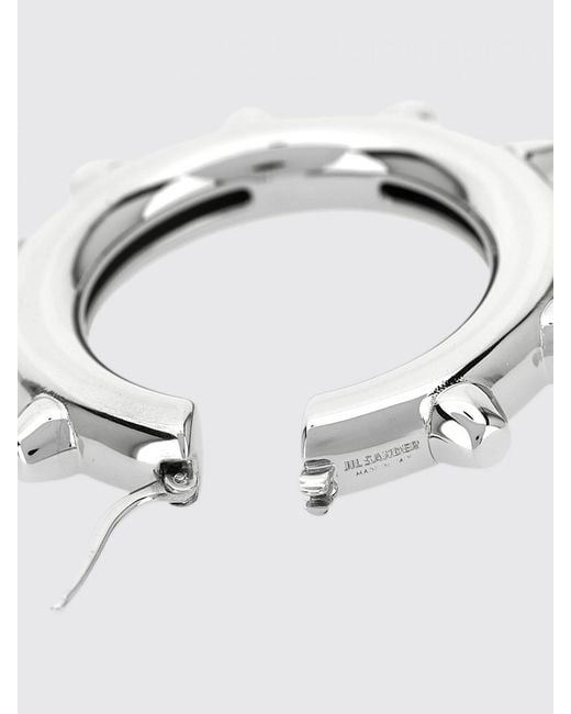 Jil Sander White Jewel