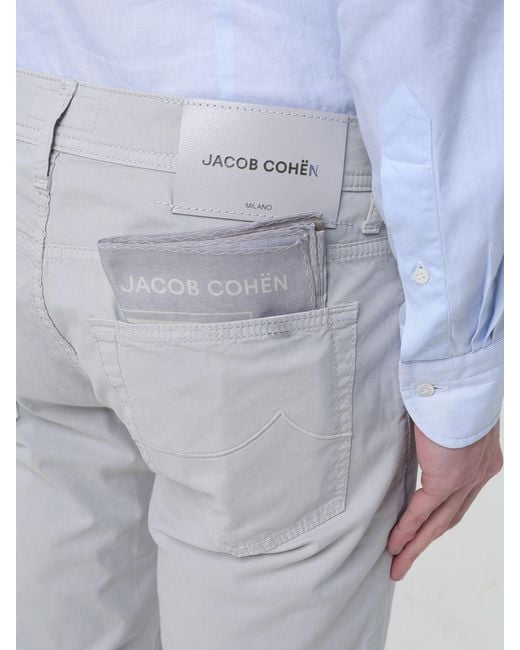 Jacob Cohen Gray Slim Fit Denim Jeans for men