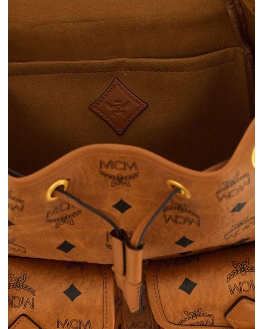 MCM Brown Rucksack Damen