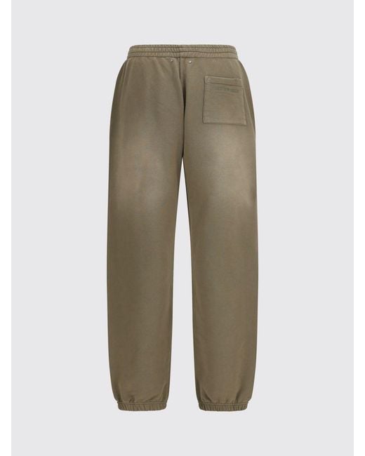 Golden Goose Deluxe Brand Gray Cotton Jogging Pants for men