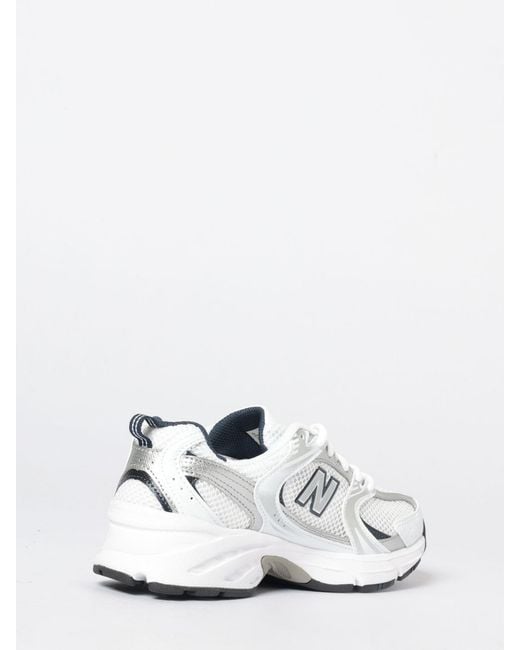 New Balance White 530 Sneakers for men