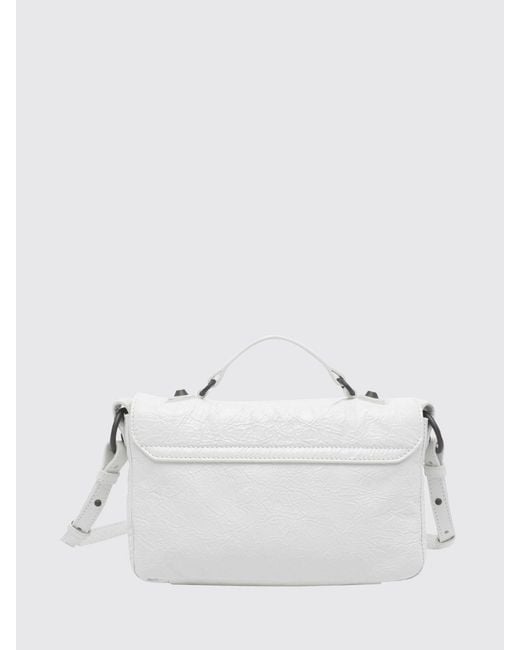 Balenciaga Natural Le City Nano Arena Leather Bag