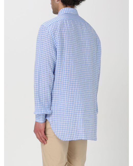 Kiton Blue Shirt for men